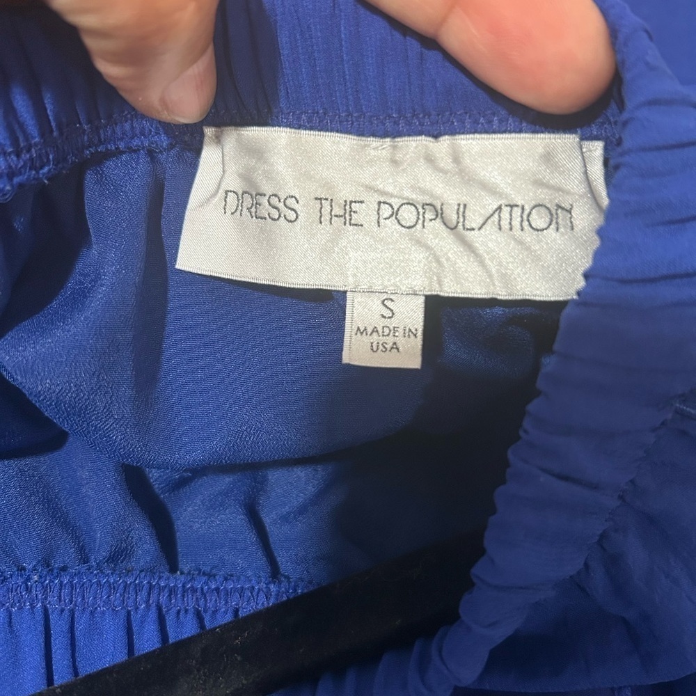 Dress the Population Royal Blue Maxi Skirt - Picture 4 of 4